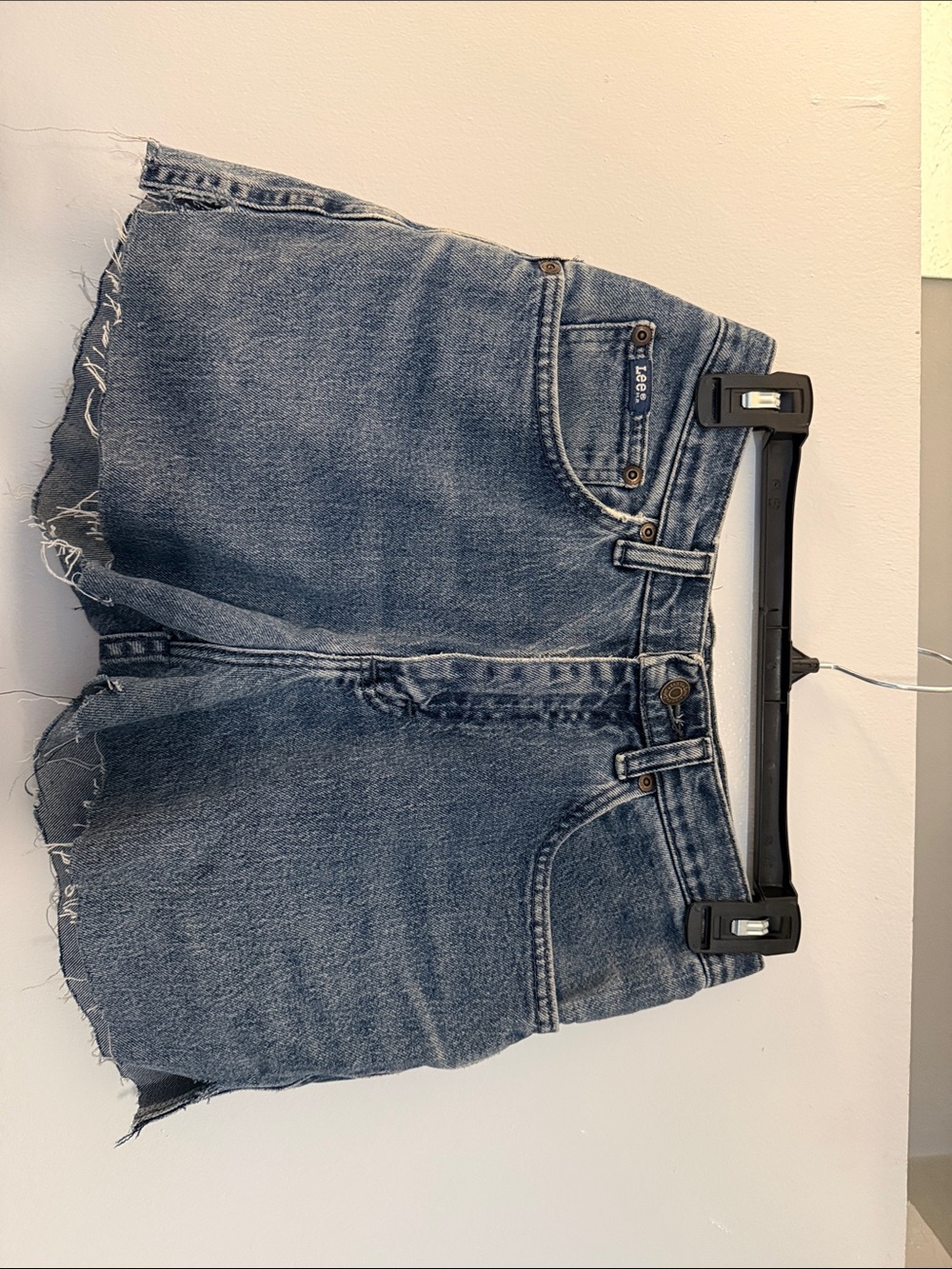 Lee Women's Blue Denim Jean Shorts